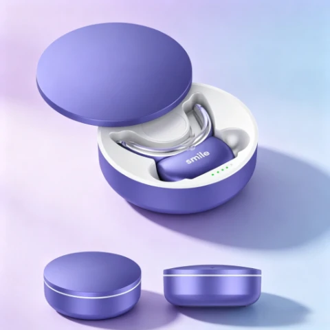 Dispositiu de blanquejament dental sense fil Gemeili Tech amb estoig d'emmaga...